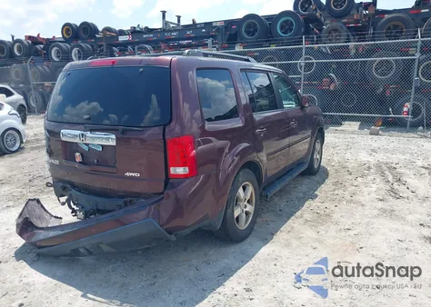2011 Honda Pilot Ex-L from USA, damaged, VIN 5FNYF4H57BB011428